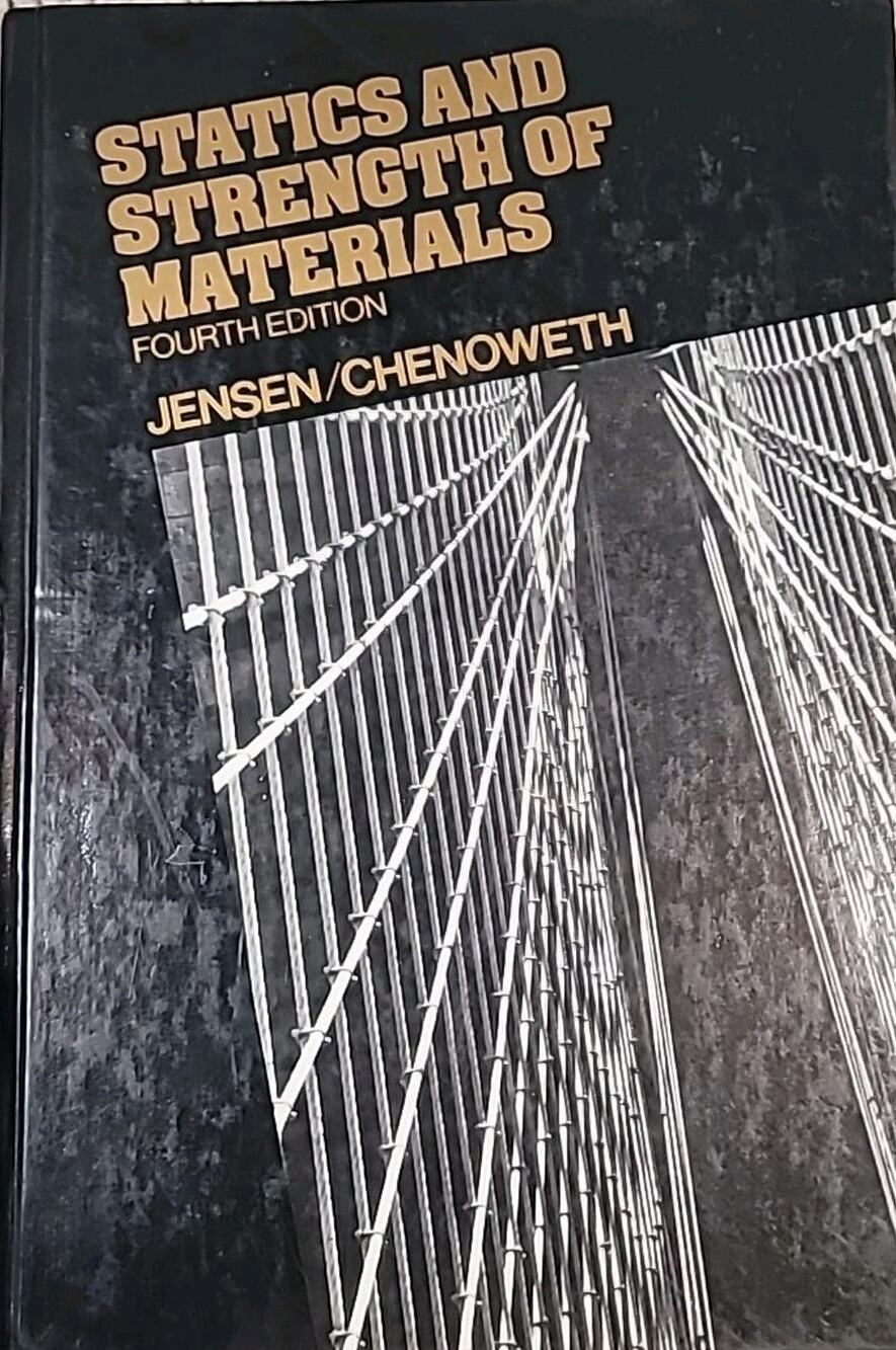 Statics & Strength of Materials 4th Ed Hardcover GUC
